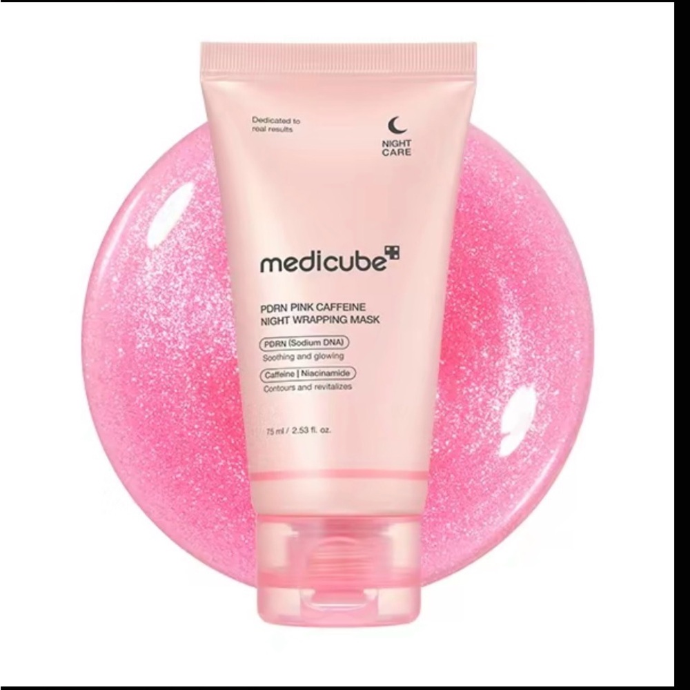 Medicube Pink Caffeine Night Wrapping Mask